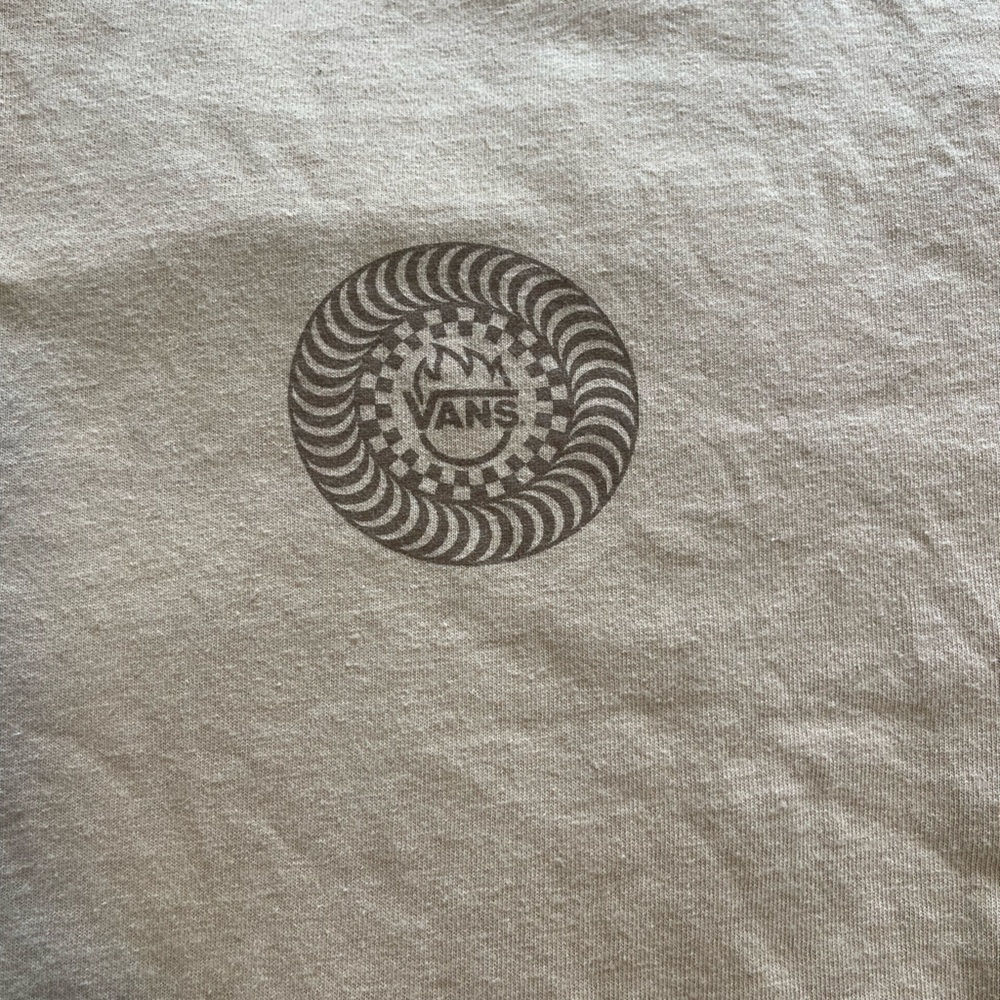 Vans Men's Tan Graphic Tee - Picture 2 of 8